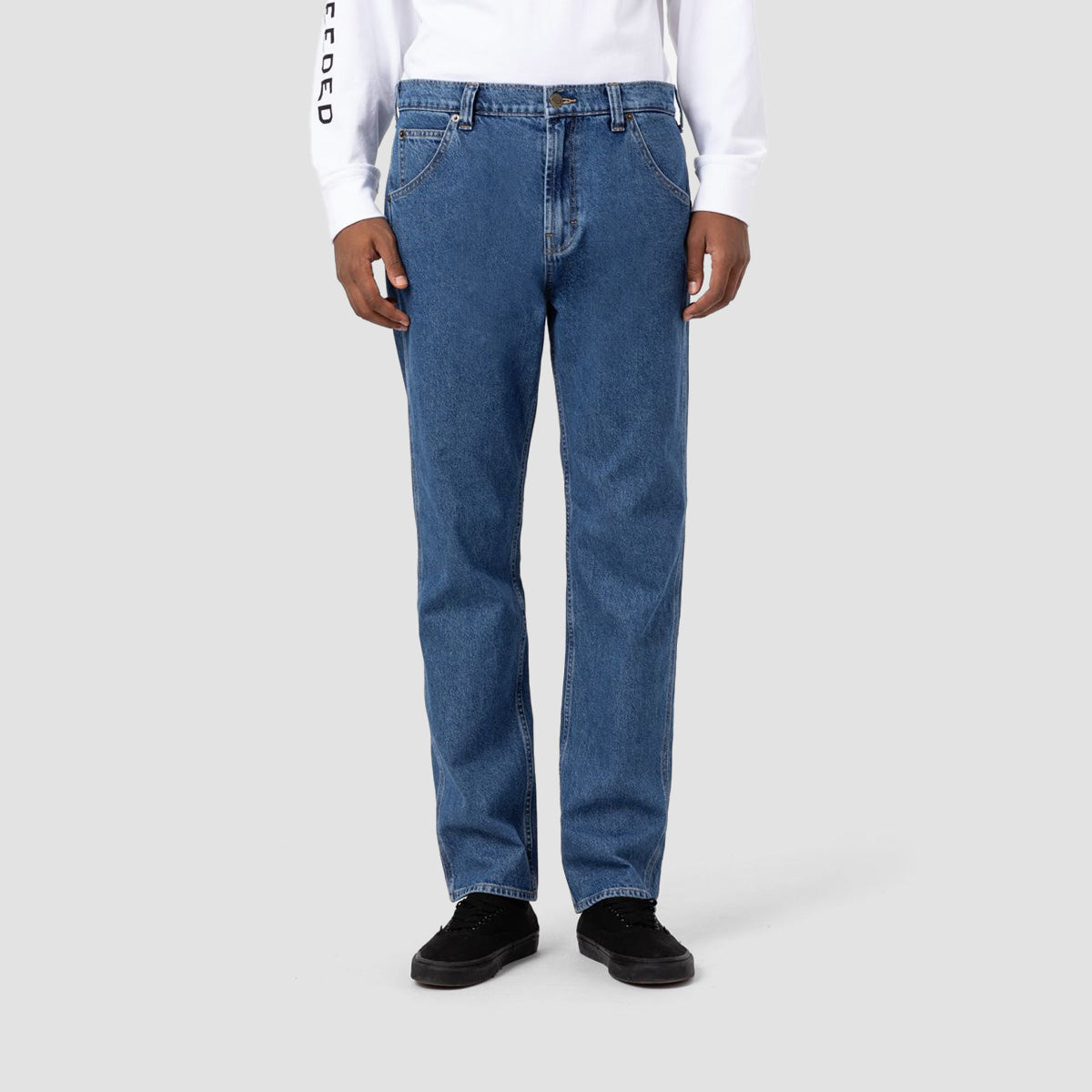 Dickies Houston Denim Relaxed Fit Jeans Classic Blue