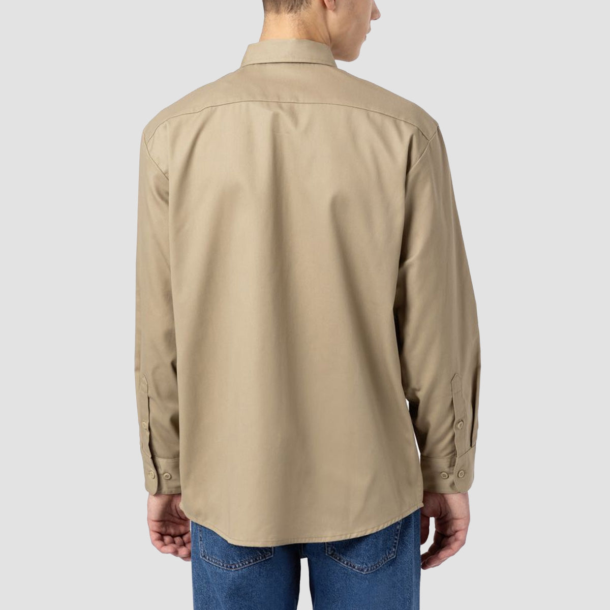 Dickies Longsleeve Work Shirt Khaki