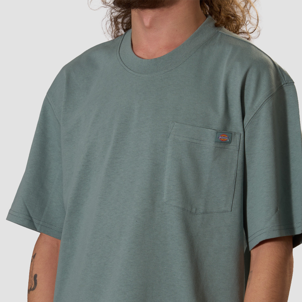 Dickies Luray Pocket T-Shirt Stormy Sea