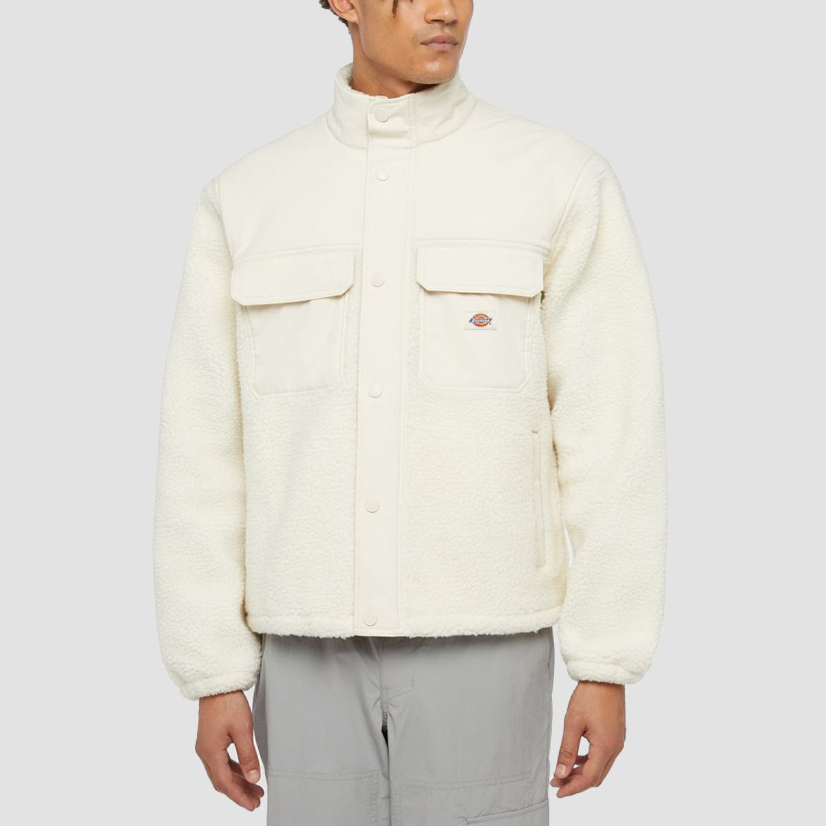 Dickies Pinesdale Fleece Jacket Whitecap Grey