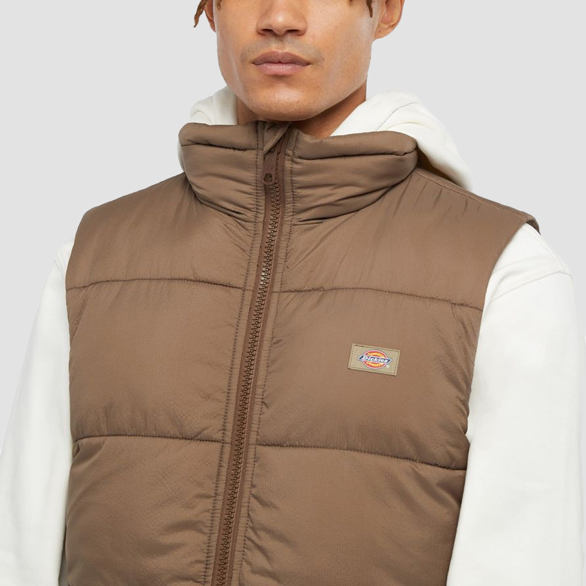 Dickies Waldenburg Vest Jacket Mushroom