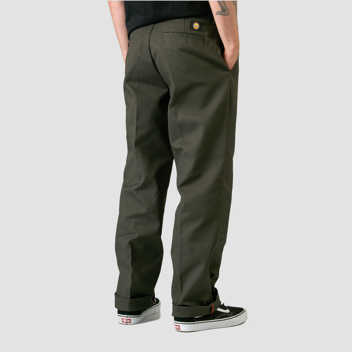 Dickies X Spitfire Double Knee Pants Olive Green