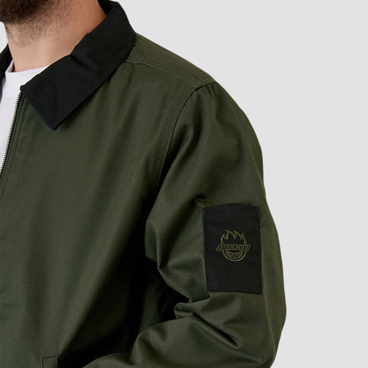 Dickies X Spitfire Jacket Olive Green