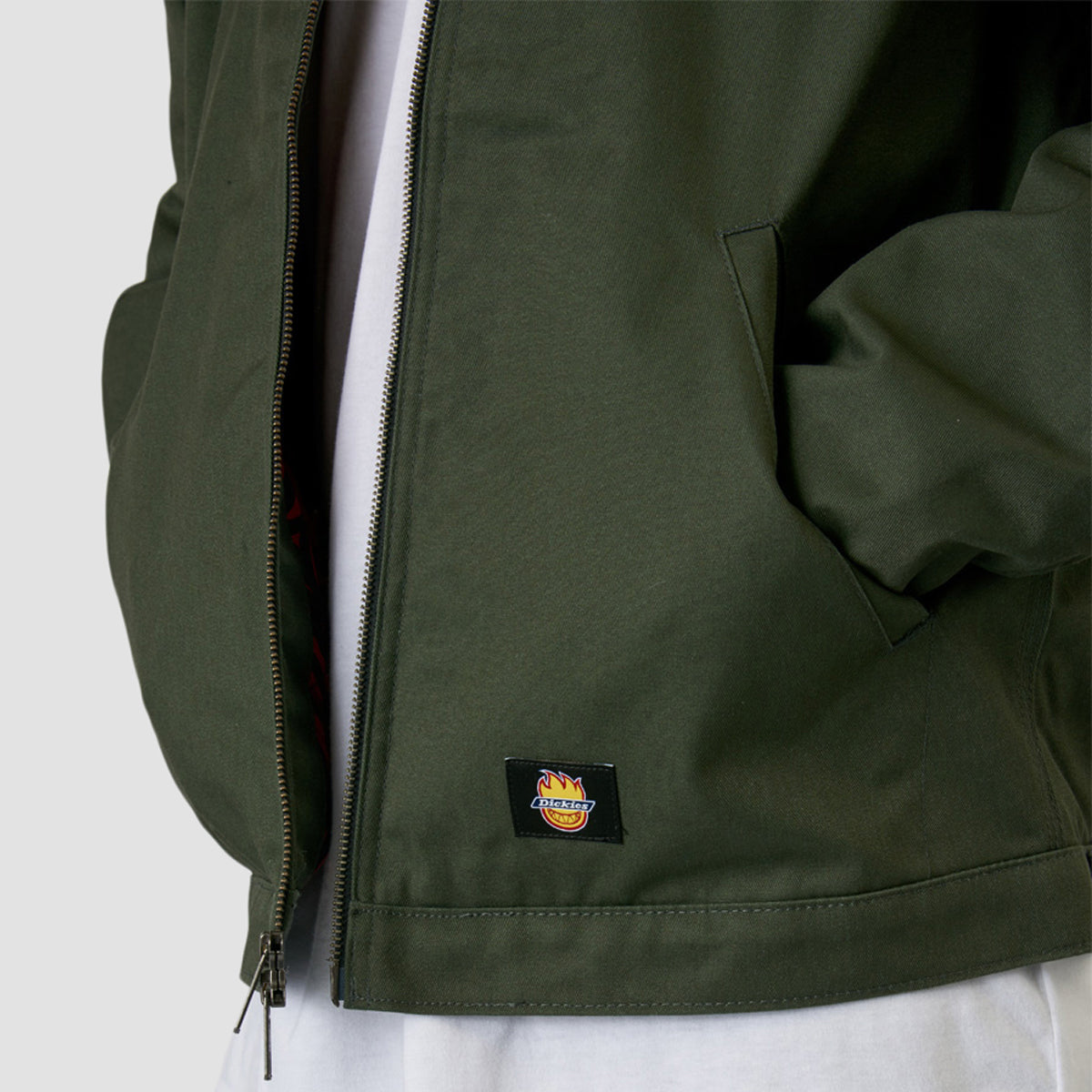 Dickies X Spitfire Jacket Olive Green