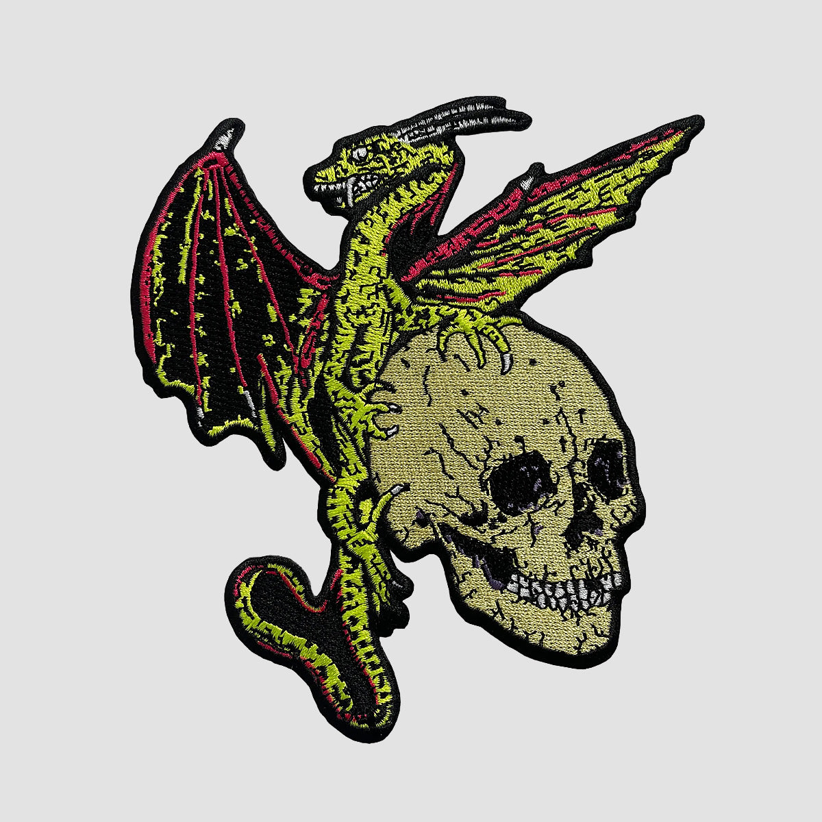 Dugeon Dragon Lies Embroided Patch
