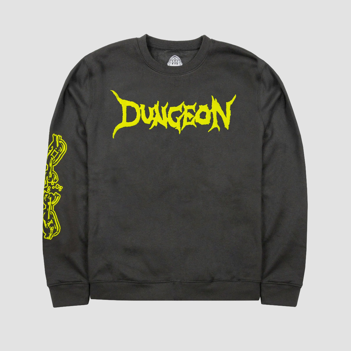 Dungeon Break The Chain Crew Sweatshirt Charcoal