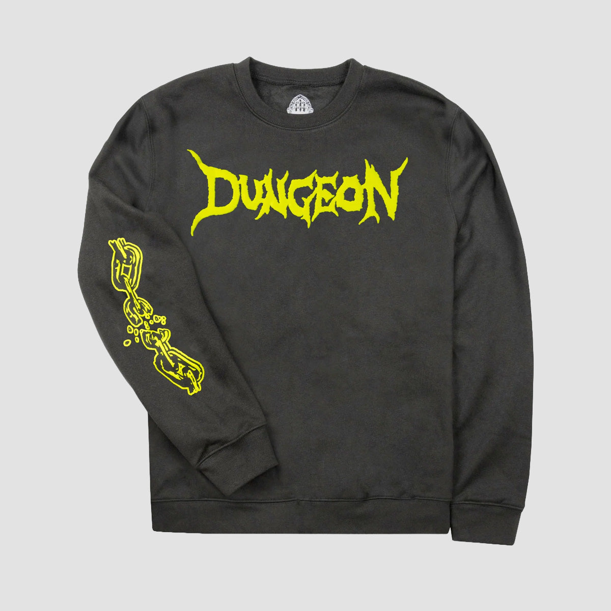 Dungeon Break The Chain Crew Sweatshirt Charcoal
