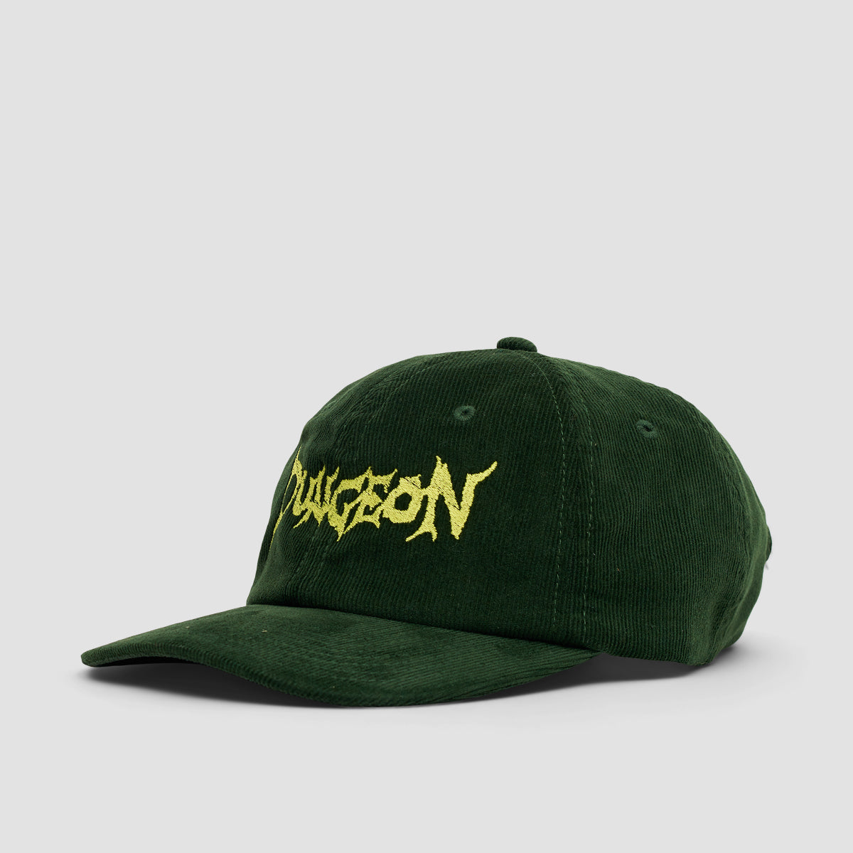 Dungeon Logo Cord Cap Olive