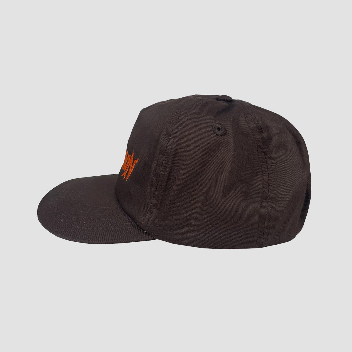 Dungeon Logo Twill Canvas Cap The Ups Brown/Orange