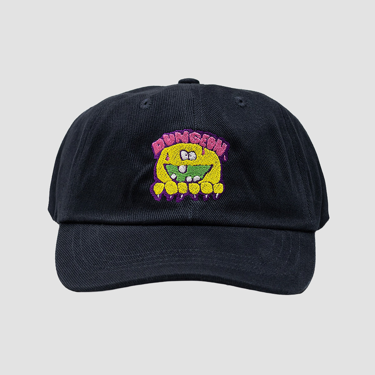 Dungeon Monster James Jarvis Brushed Cotton Cap Black