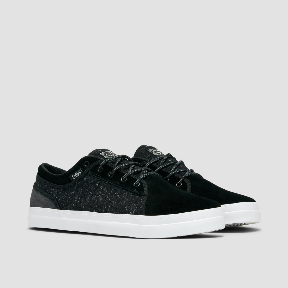 DVS Aversa+ Shoes - Black/Charcoal Textile