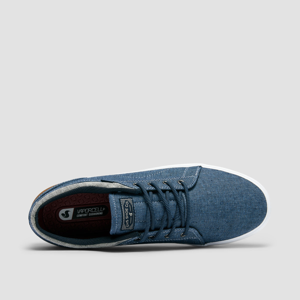 DVS Aversa+ Shoes - Dark Navy/Charcoal/Brown Textile