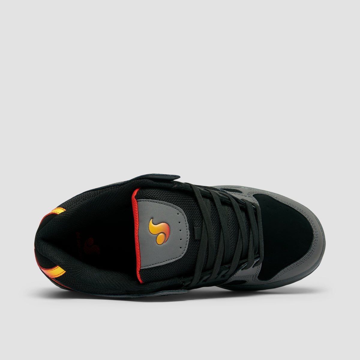 DVS Celsius Shoes - Charcoal/Black/Red Nubuck