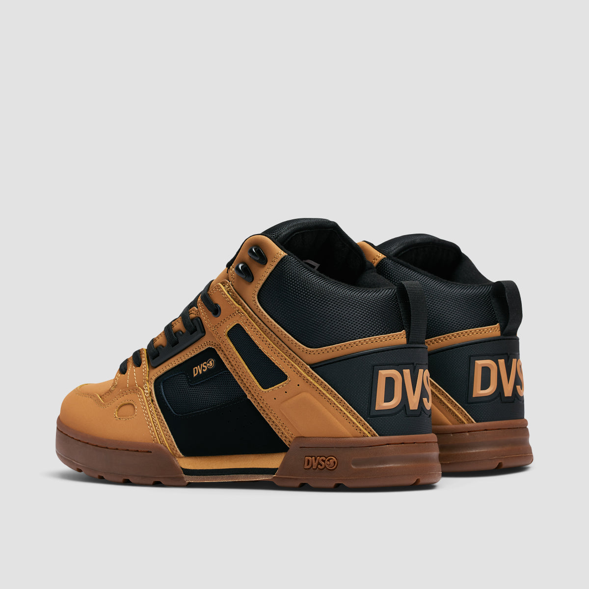 DVS Comanche Boots Tan/Black/Gum Nubuck