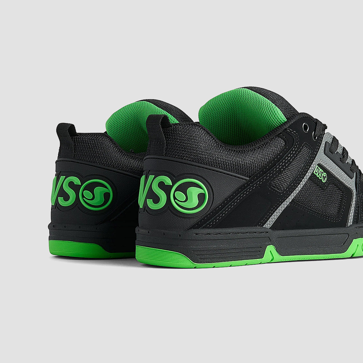 DVS Comanche Shoes - Black/Charcoal/Lime