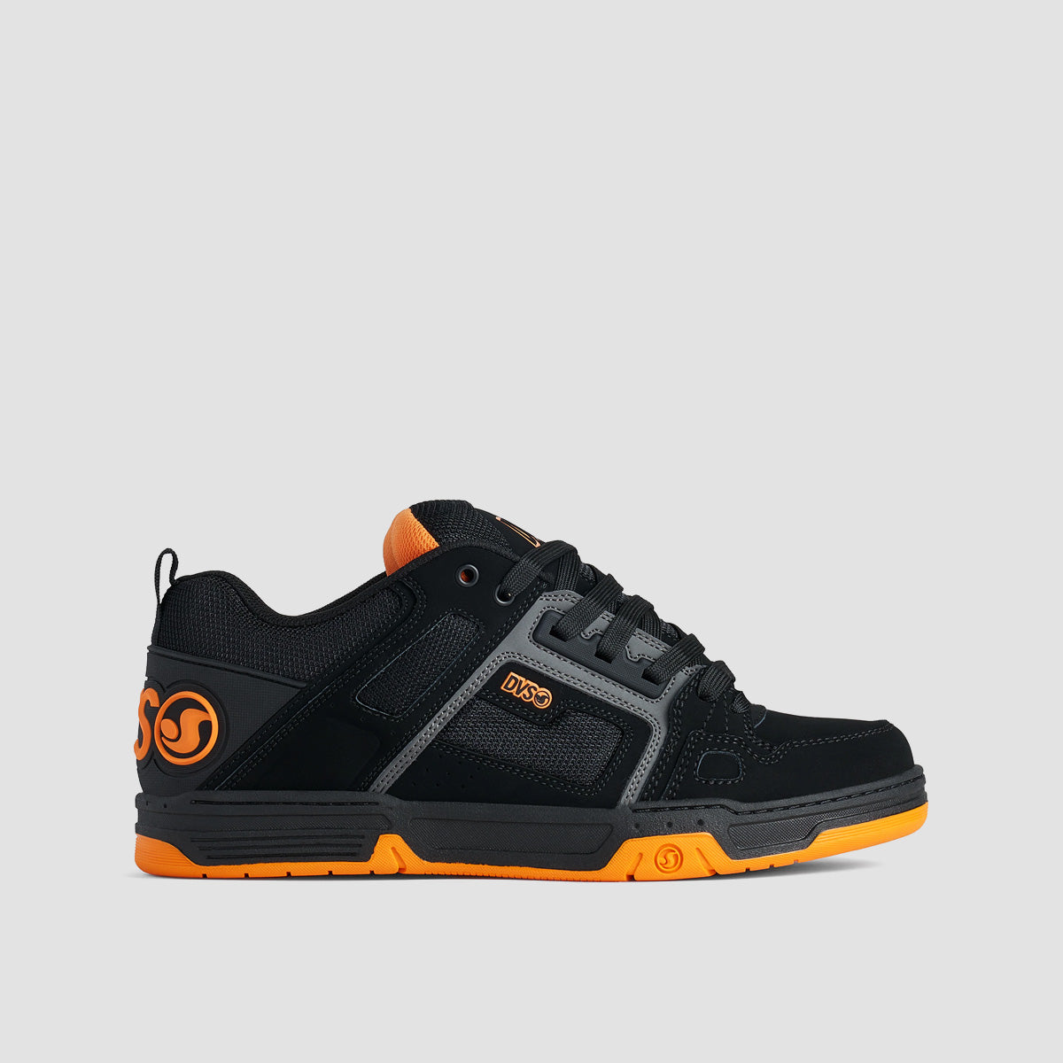 DVS Comanche Shoes -  Black/Charcoal/Orange