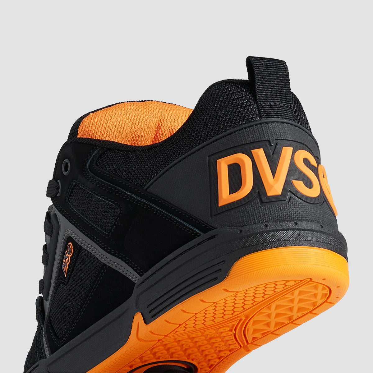 DVS Comanche Shoes -  Black/Charcoal/Orange