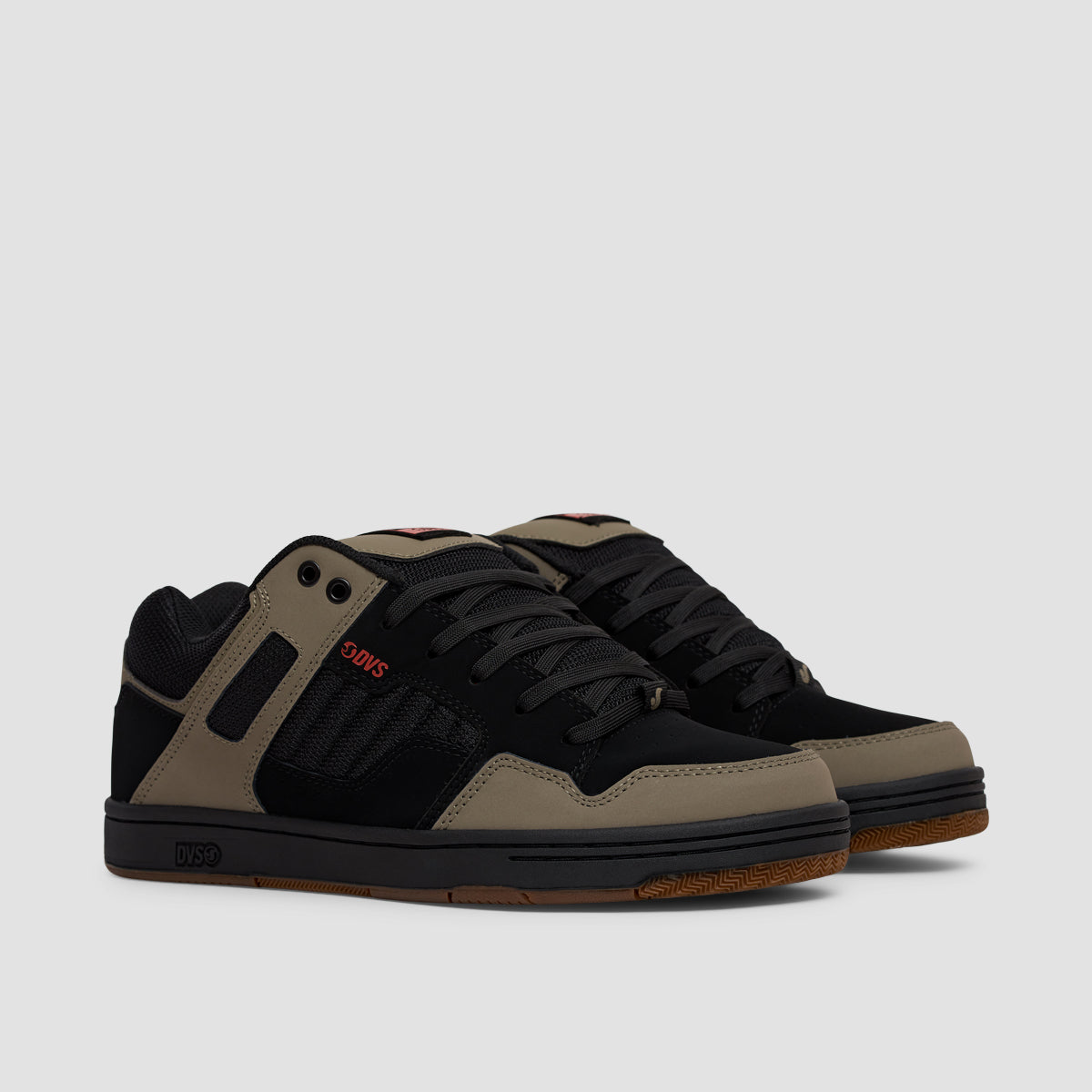 DVS Enduro 125 Lutzka Shoes - Brindle/Black/Red Nubuck