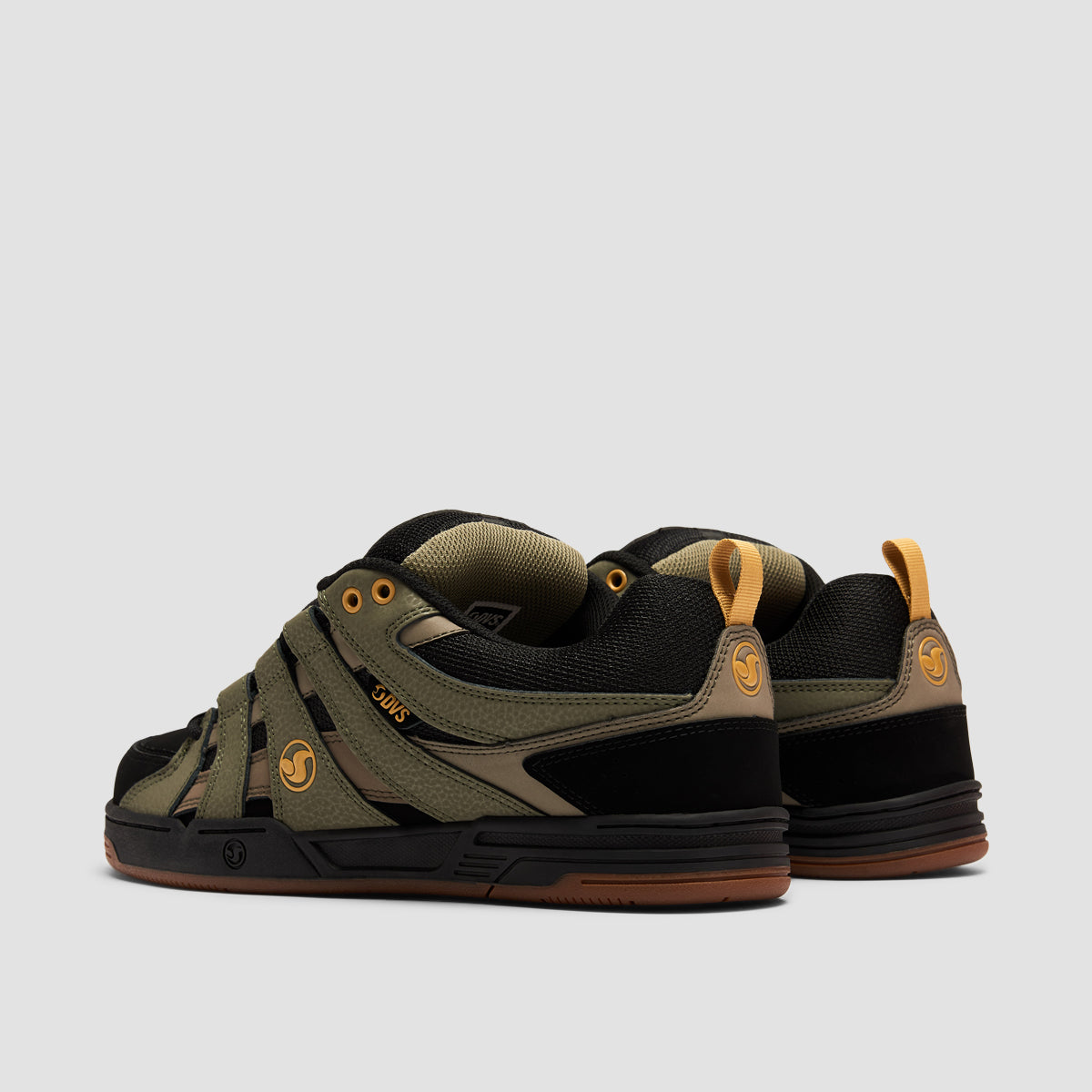 DVS Primo Shoes - Olive/Brindle/Black Nubuck