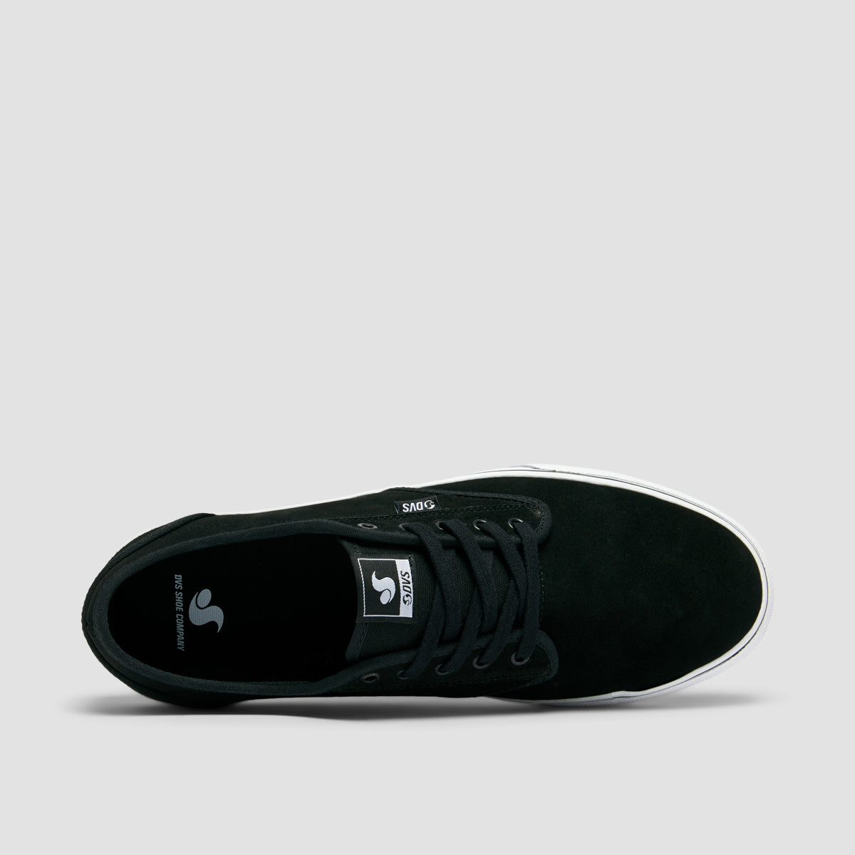 DVS Rico CT Shoes - Black/White Suede