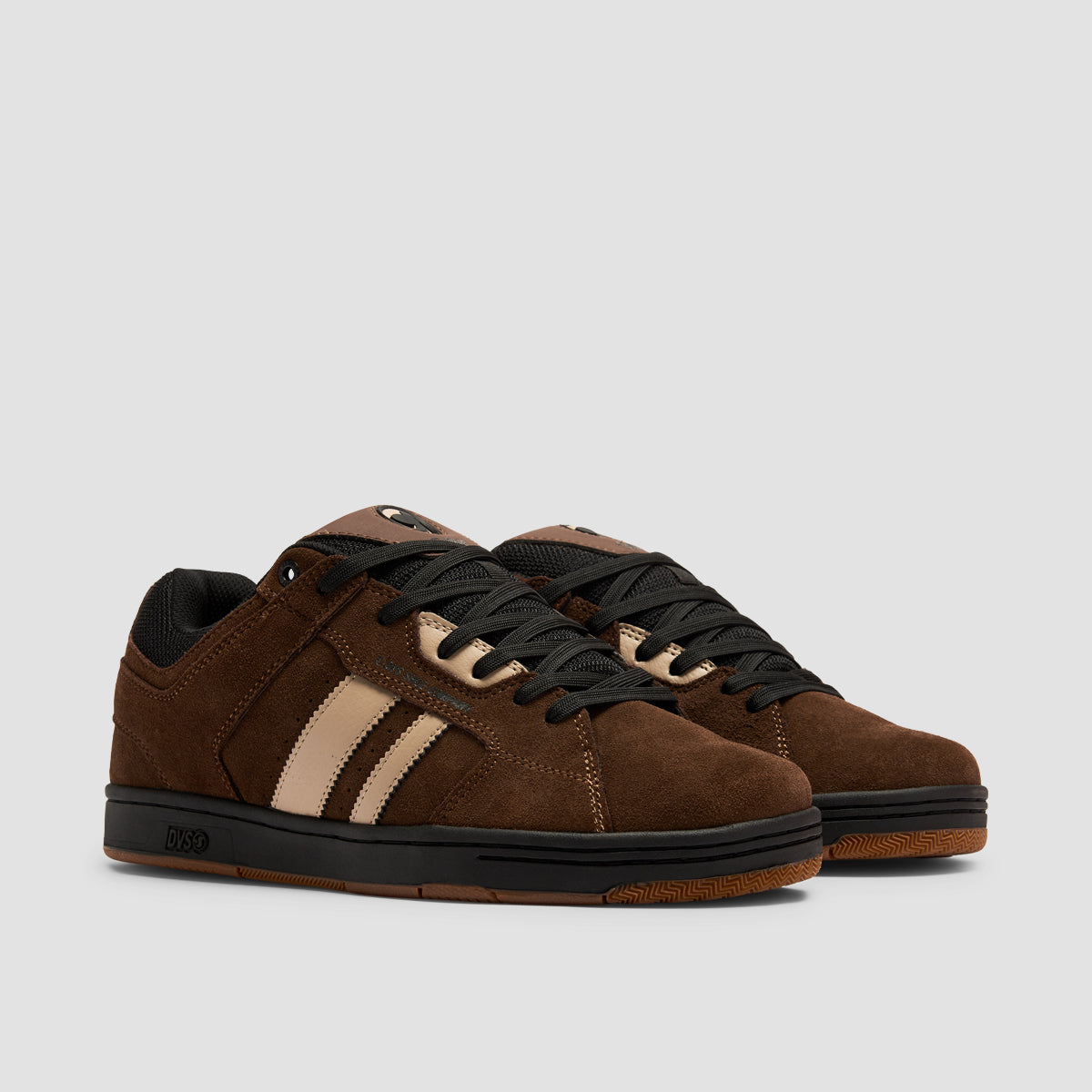 DVS Tactic Shoes - Brown/Taupe/Black Suede