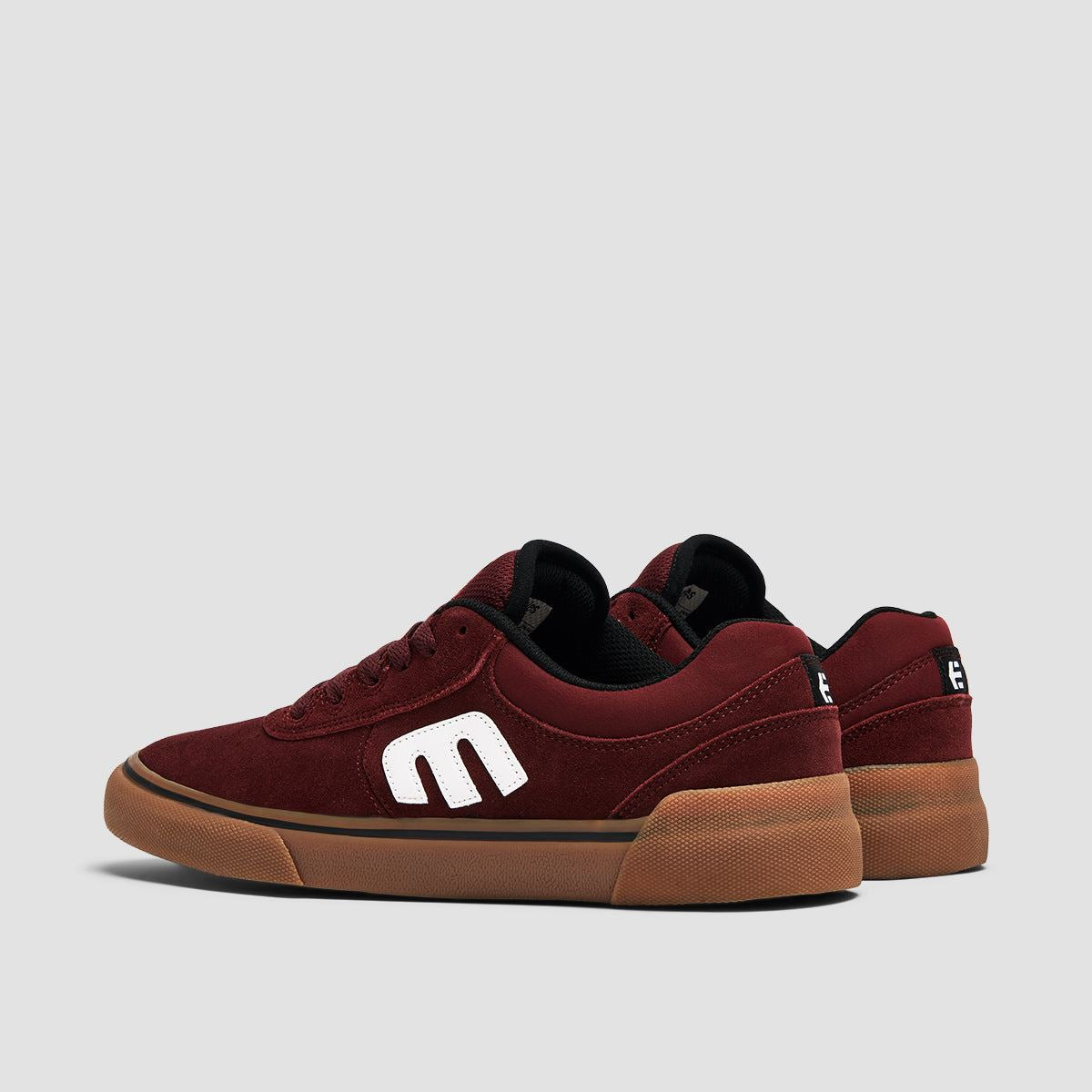 Etnies Joslin Vulc Shoes - Burgundy/Gum