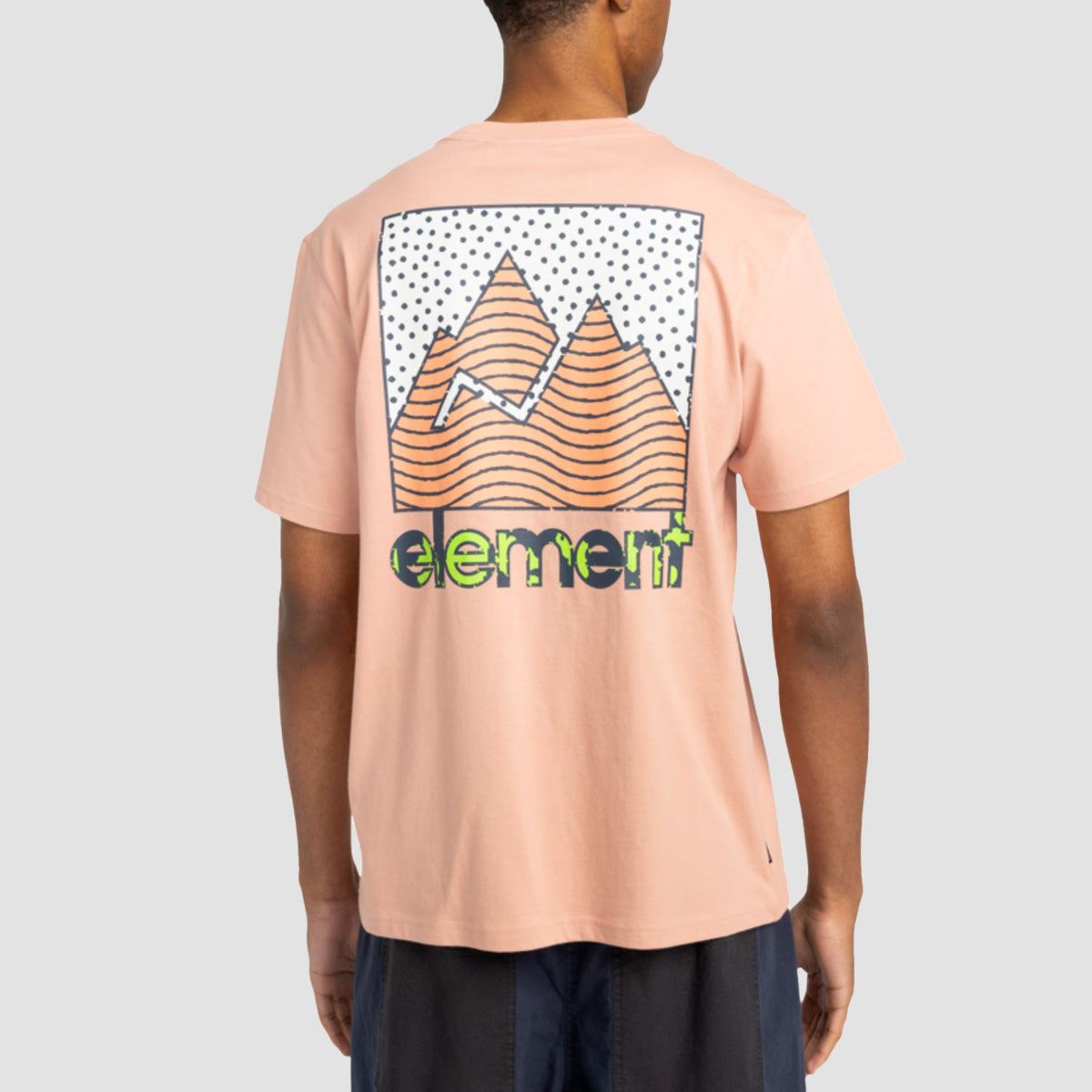 Element Joint Texture T-Shirt Misty Rose