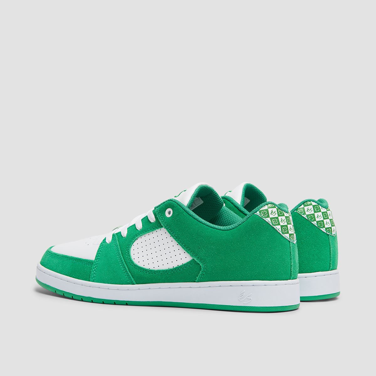 eS Accel Slim Shoes - Green/White