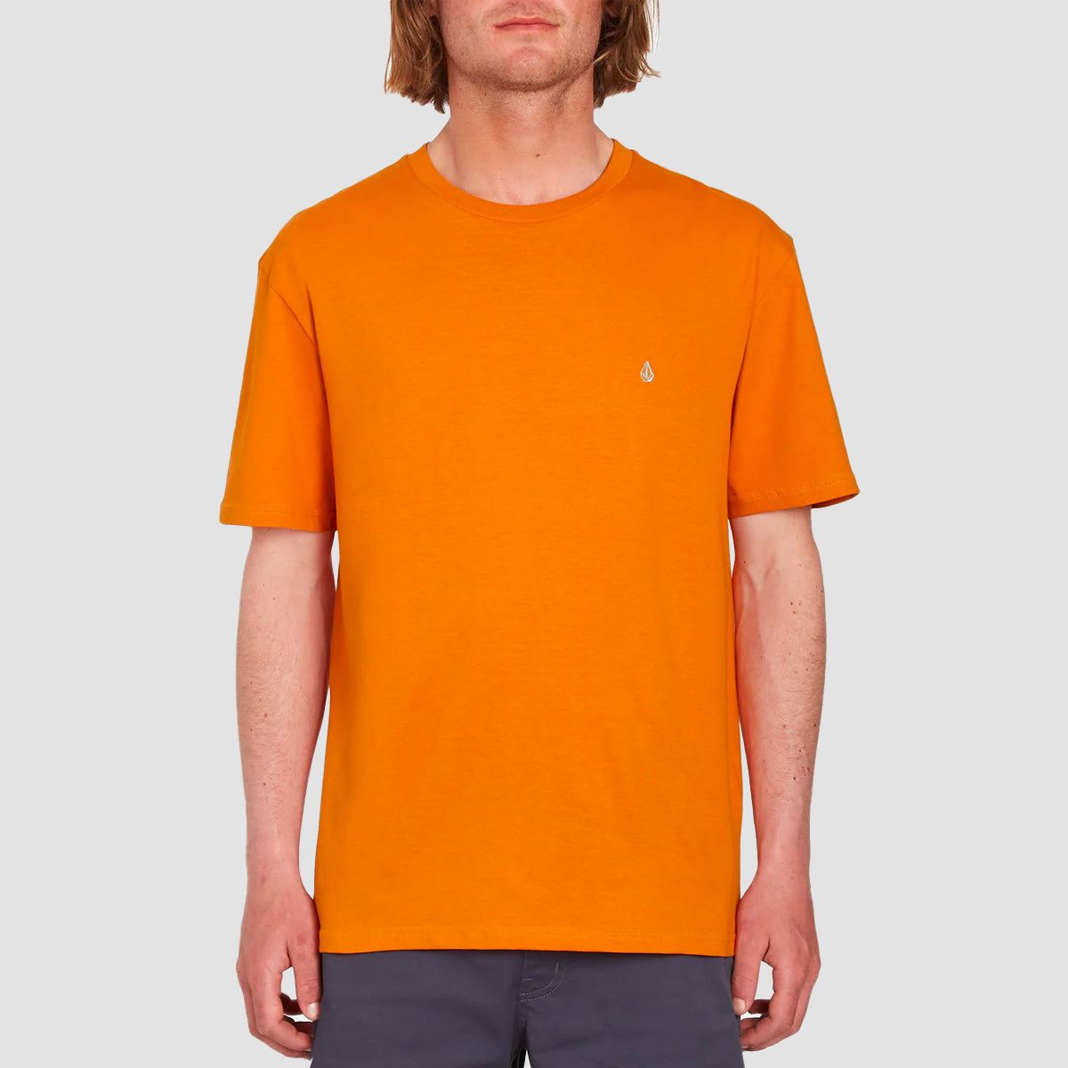 Volcom Stone Blanks T-Shirt Saffron