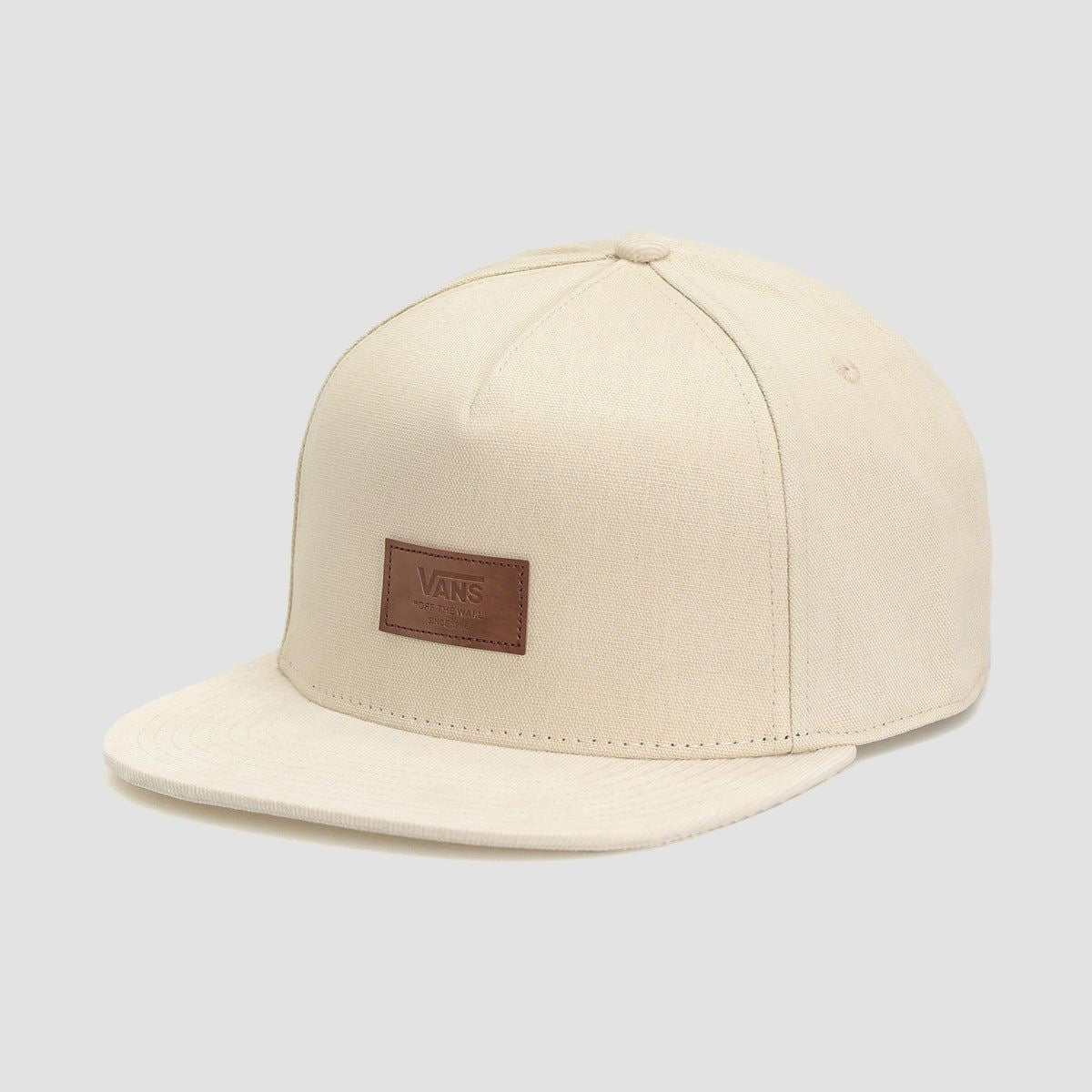 Vans Off The Wall Patch Snapback Cap Oatmeal