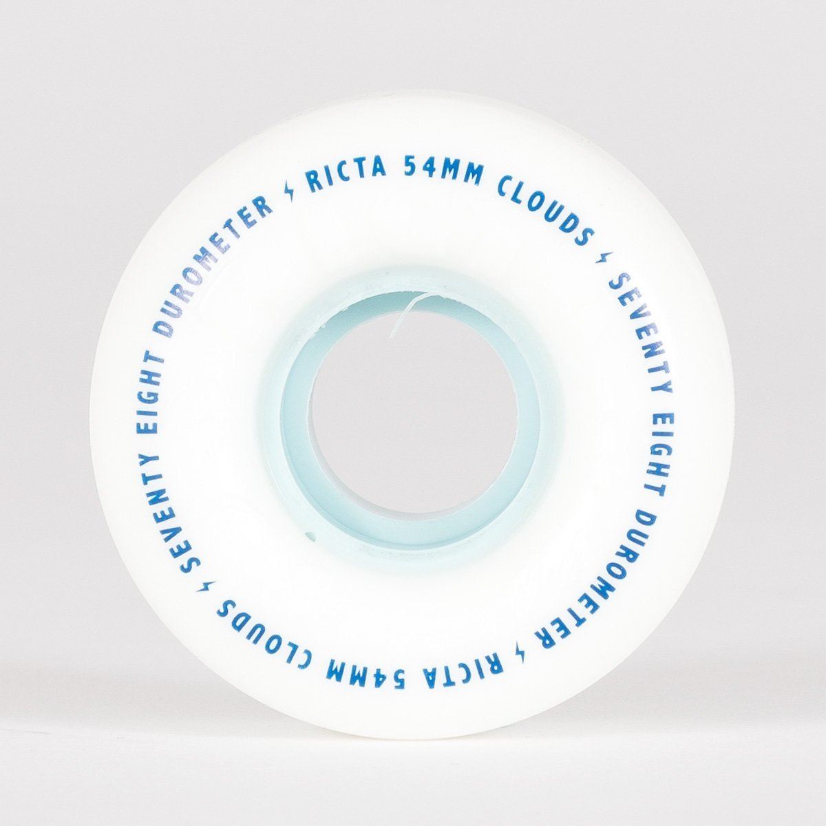 Ricta Clouds 78a Skateboard Wheels White/Blue 54mm