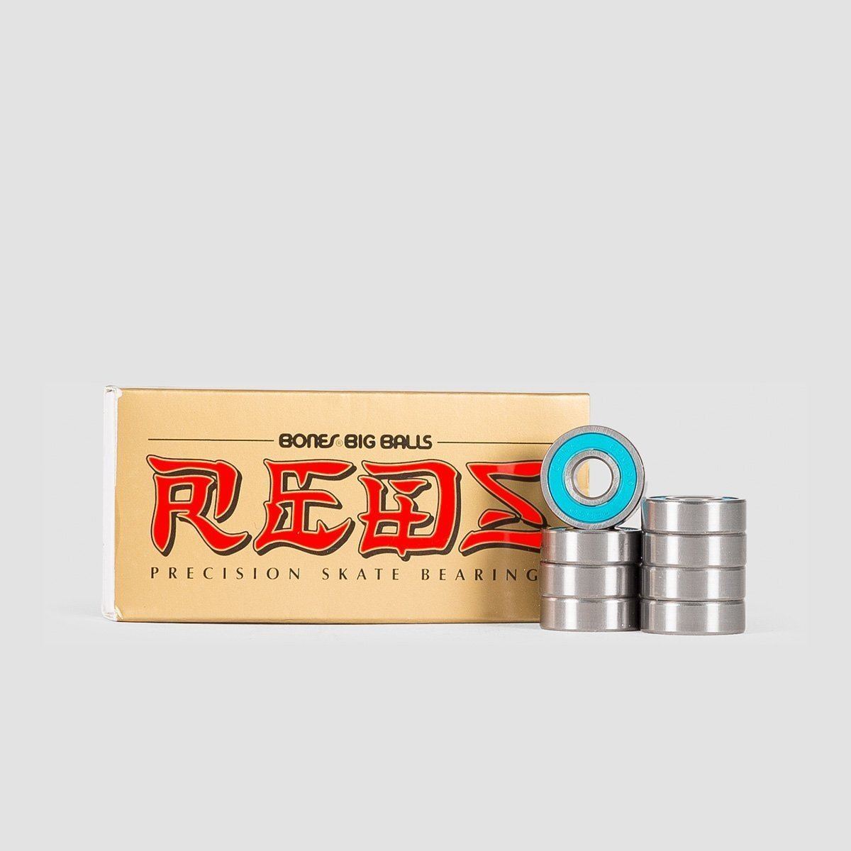 Bones Big Balls Reds Bearings x8