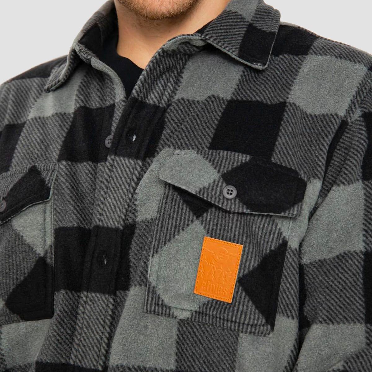 Etnies Woodsman Fleece Shirt Charcoal