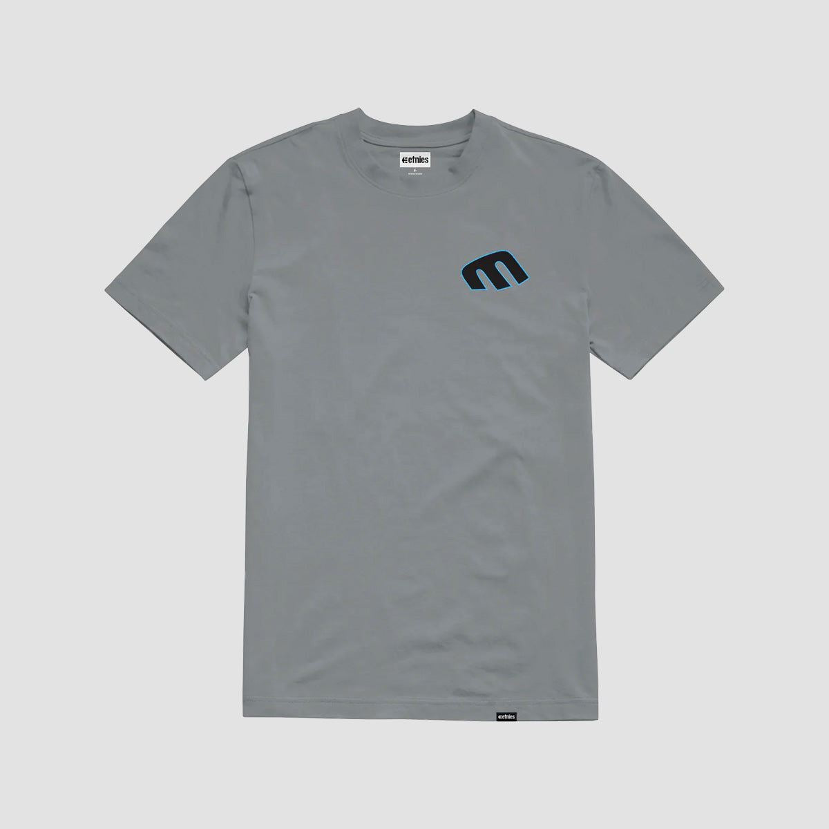 Etnies X Santa Cruz Retro Dot T-Shirt Charcoal