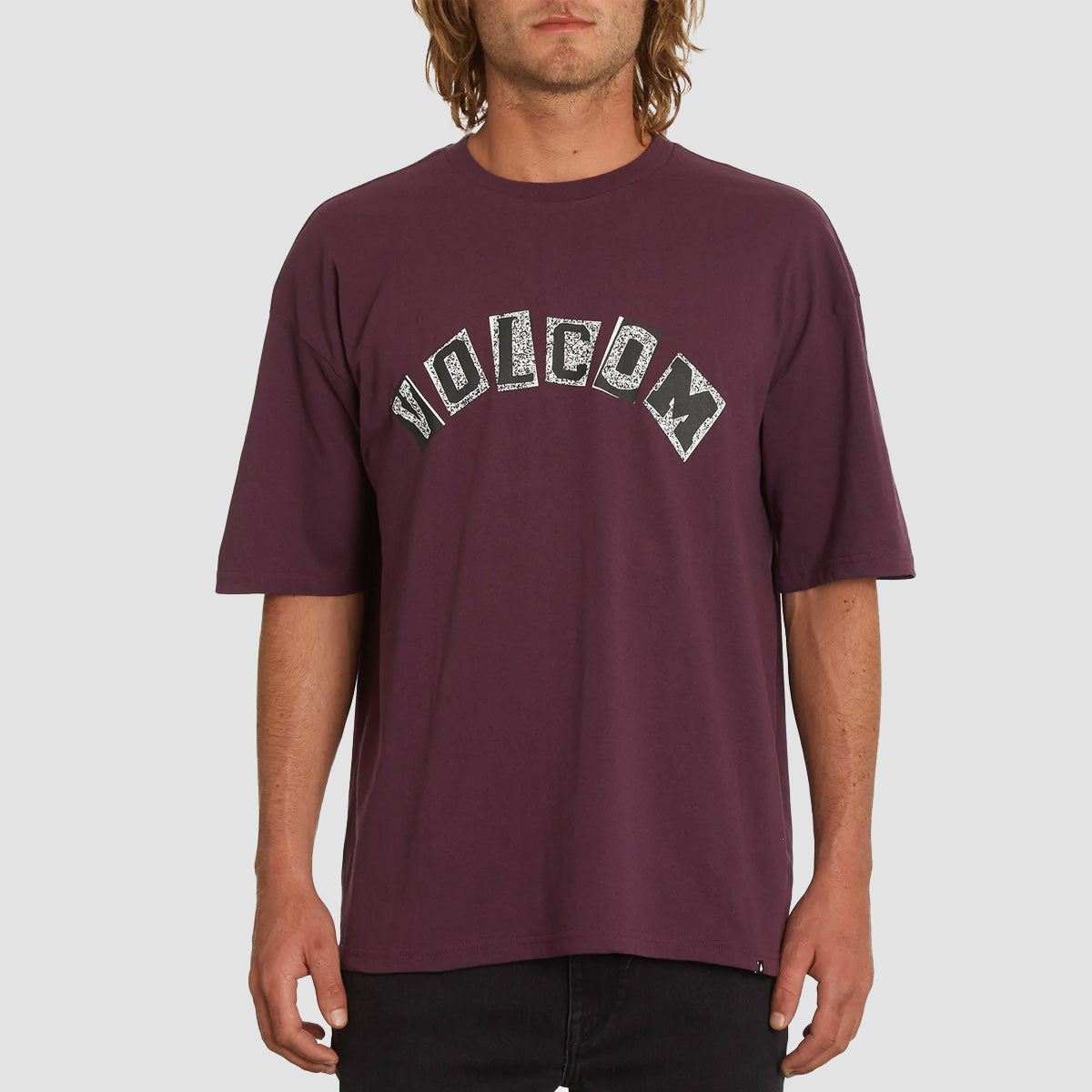 Volcom Hi School LSE T-Shirt Mulberry