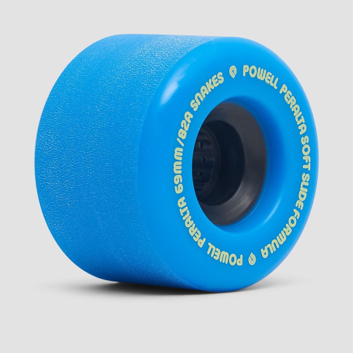 Powell Peralta Snakes 82A Soft Slide Skateboard Wheels Blue 69mm