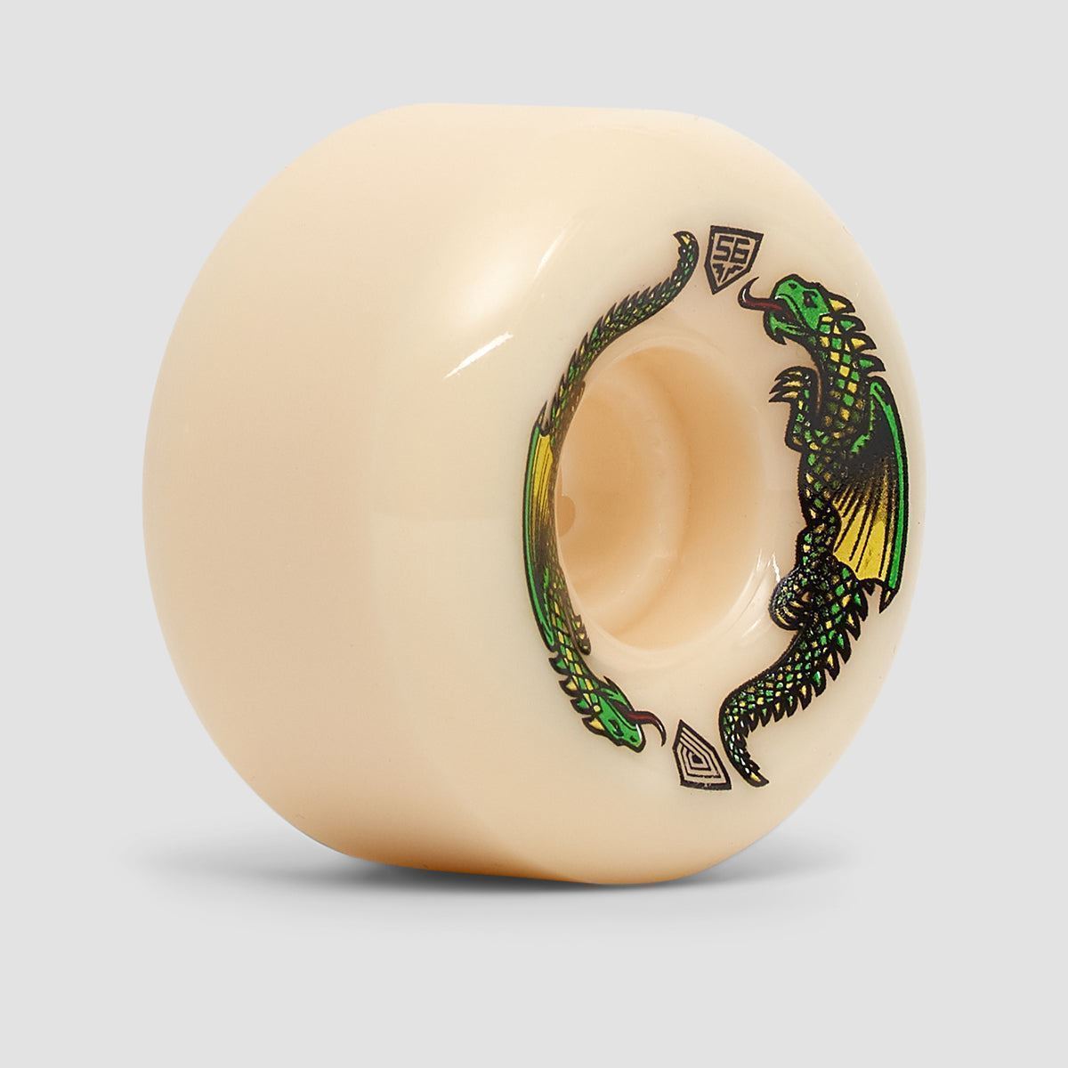 Powell Peralta Dragon Formula 93A V6 Skateboard Wheels Off White 56x36mm