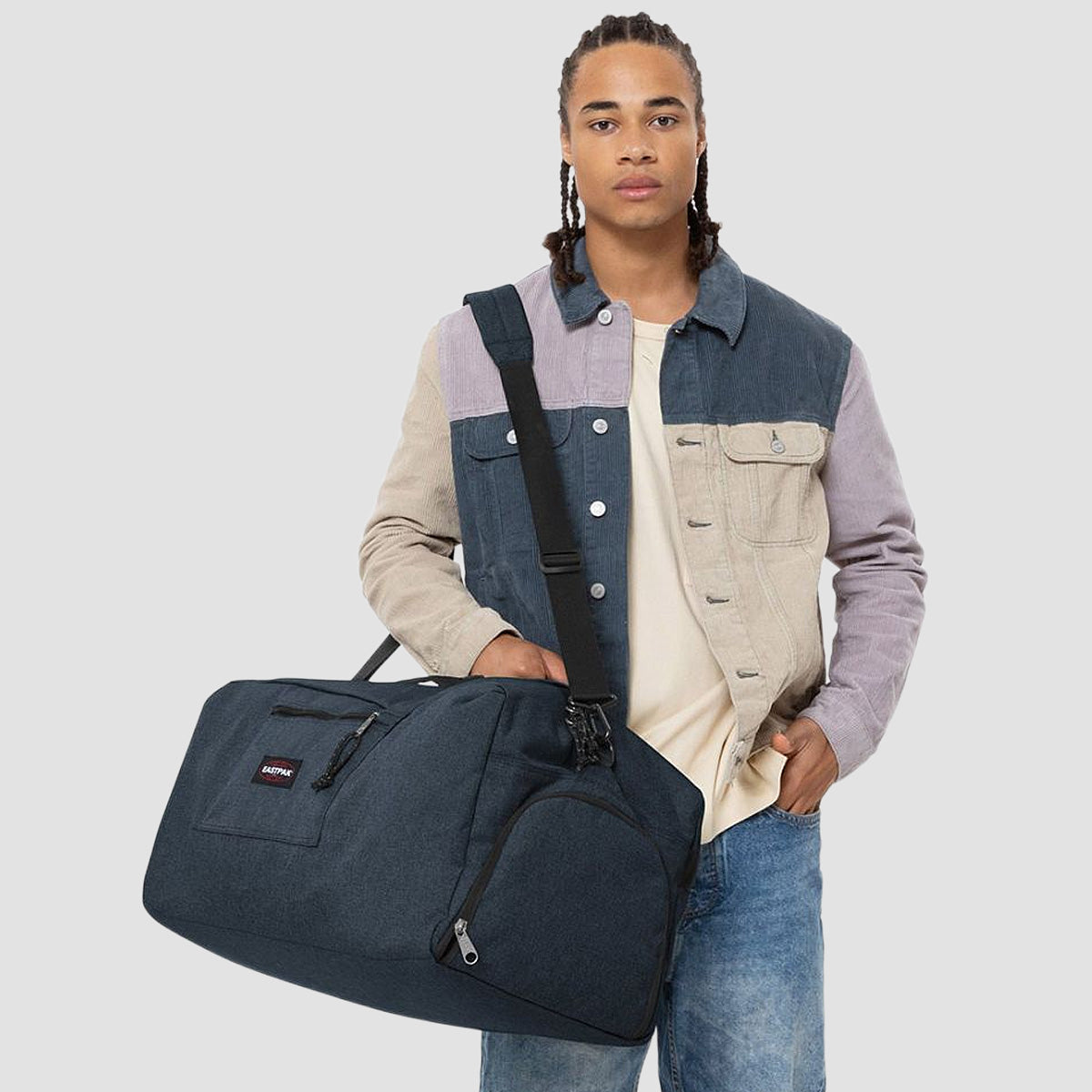Eastpak Duffl'r L 60L Duffle Bag Triple Denim