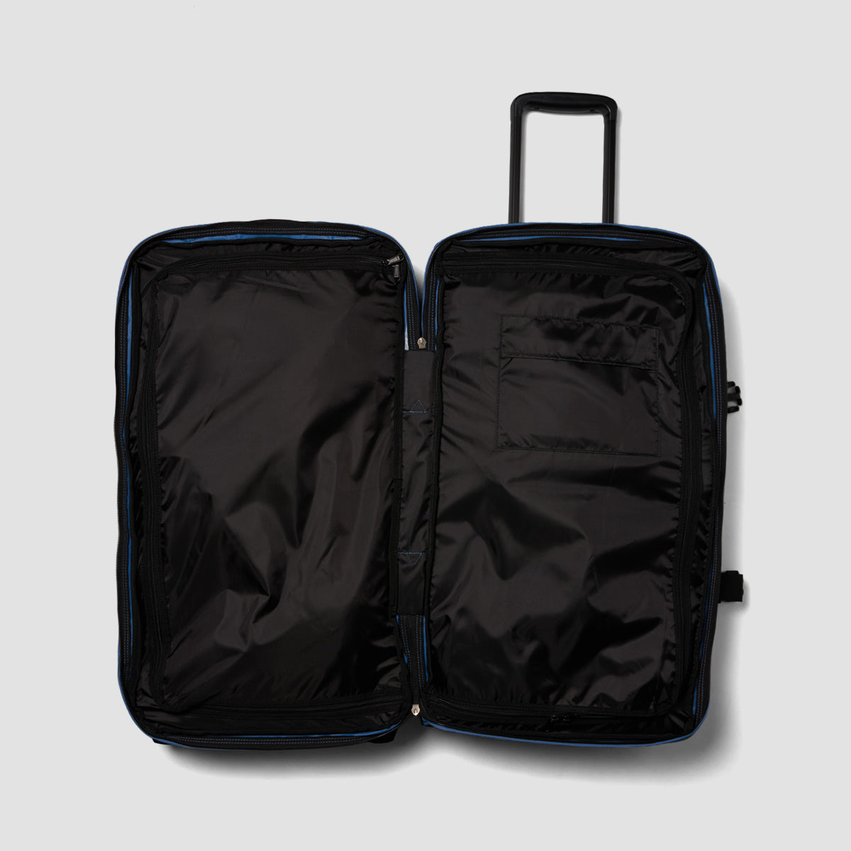 Eastpak Tranverz M 78L Wheeled Suitcase Blue Bouncing