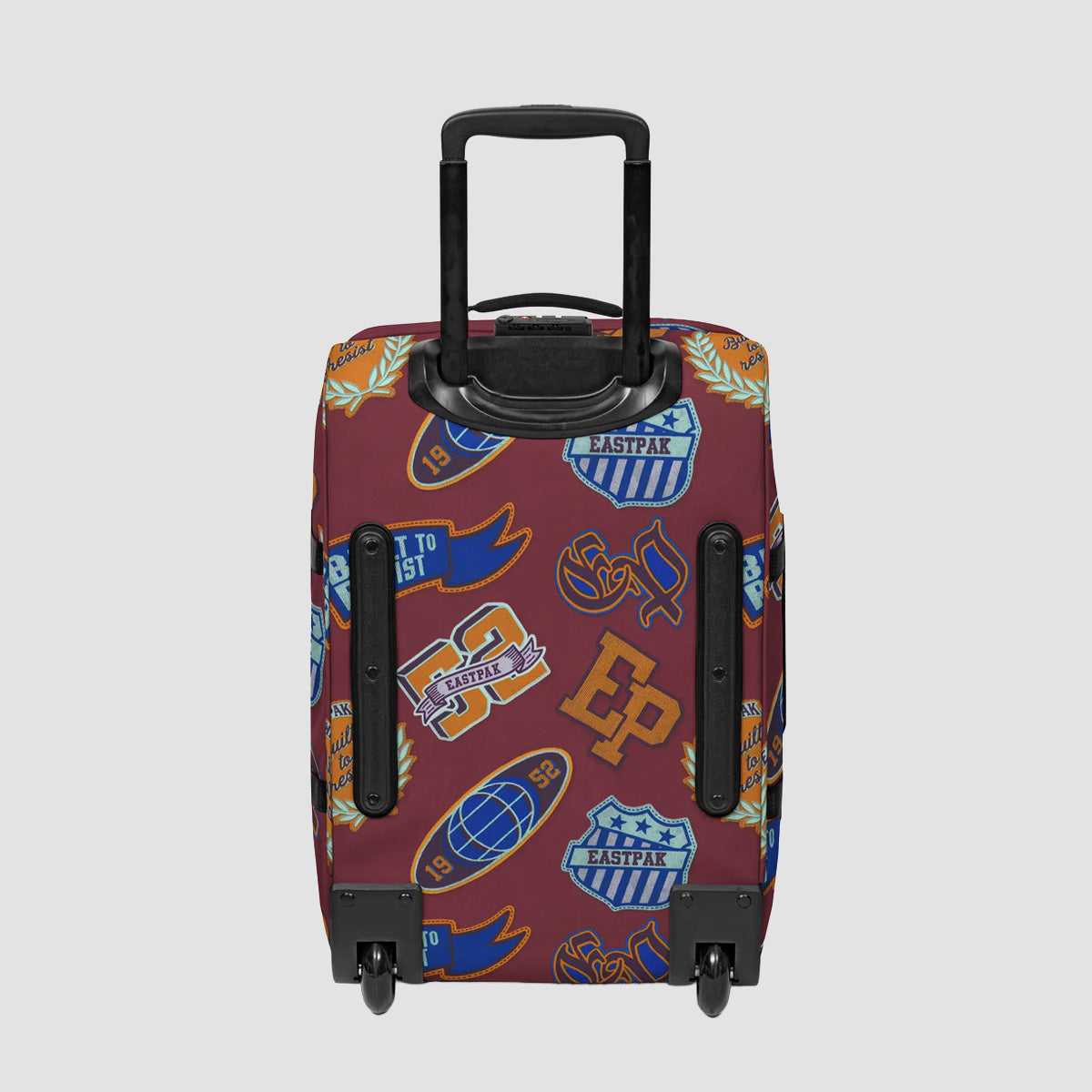 Eastpak Tranverz S 42L Wheeled Carry On Suitcase Clash Burgundy