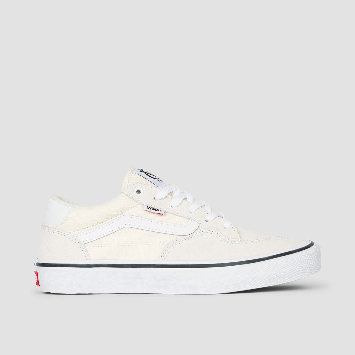 Vans Rowan Pro Shoes - Marshmallow/White