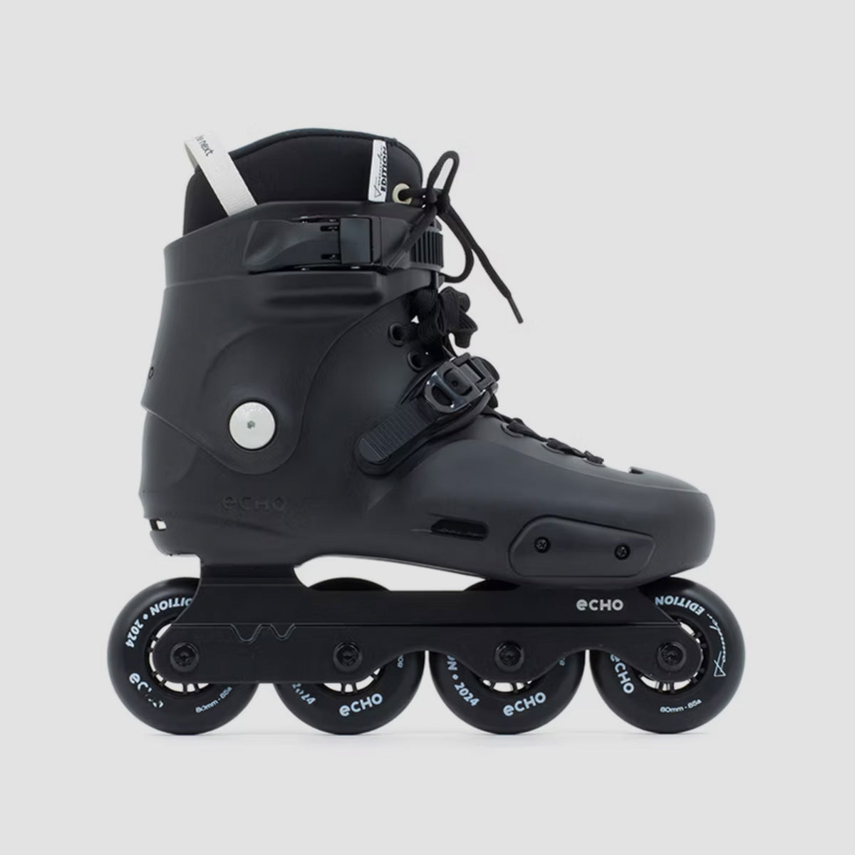 Echo Freeskates 4-Wheel Inline Skates Black 80/90mm