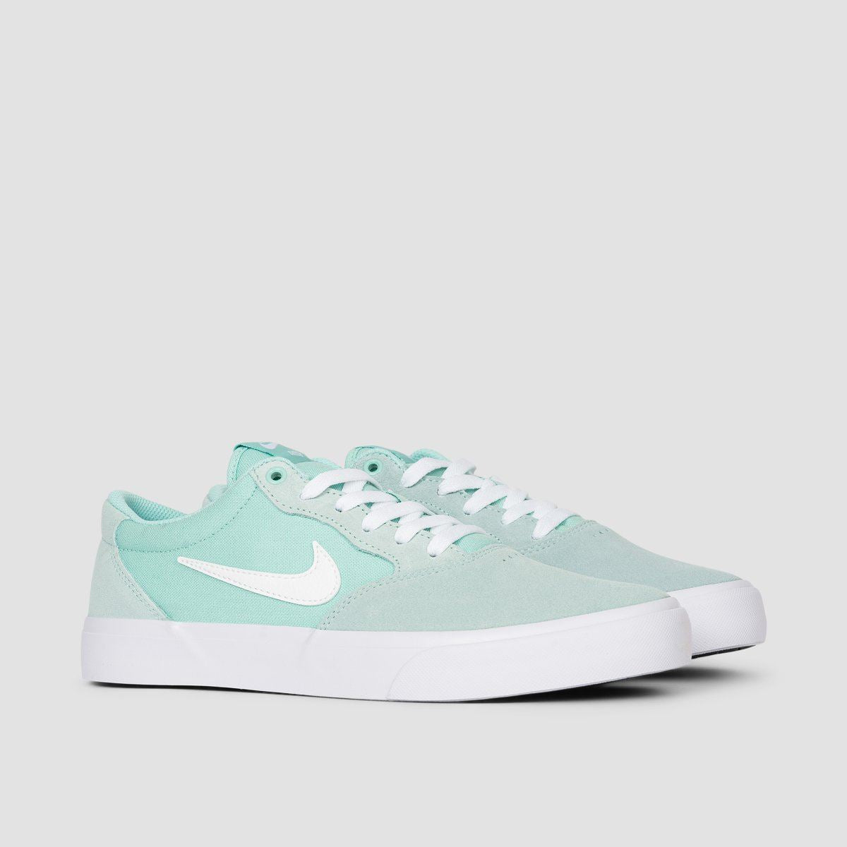 Nike SB Chron Solarsoft Shoes Light Dew/White/Light Dew/White