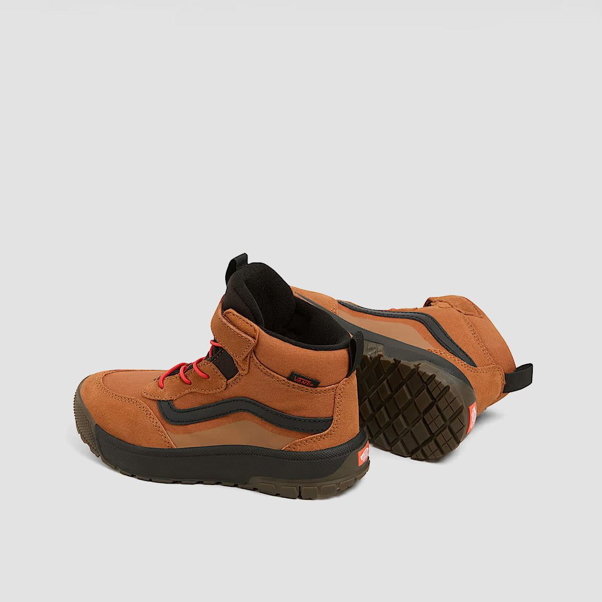 Vans MTE Mini Crest High Top Shoes - Ginger/Black - Kids