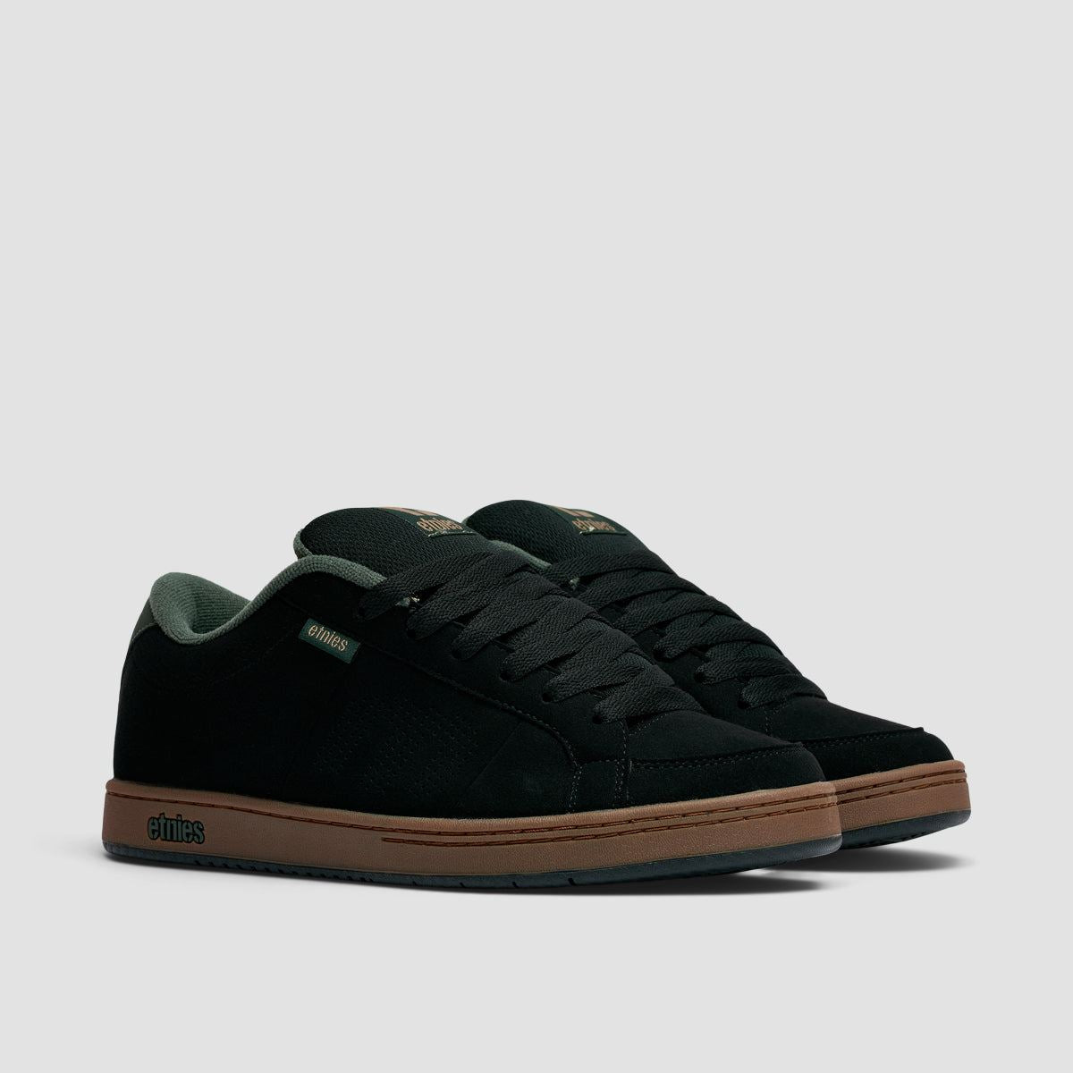 Etnies Kingpin Shoes - Black/Green/Gum