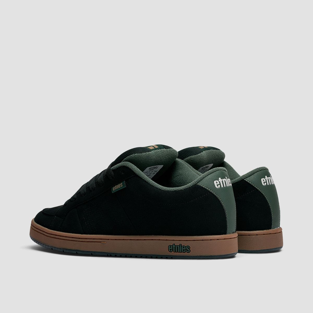 Etnies Kingpin Shoes - Black/Green/Gum