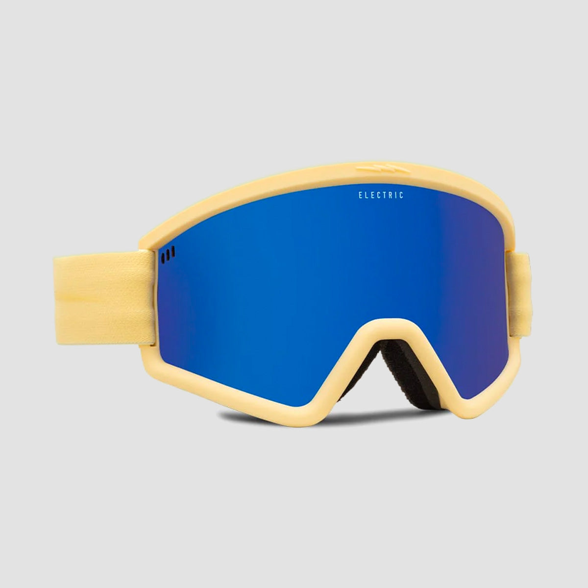 Electric Hex Snow Goggles Matte Pollen/Blue Chrome With Bonus Lense