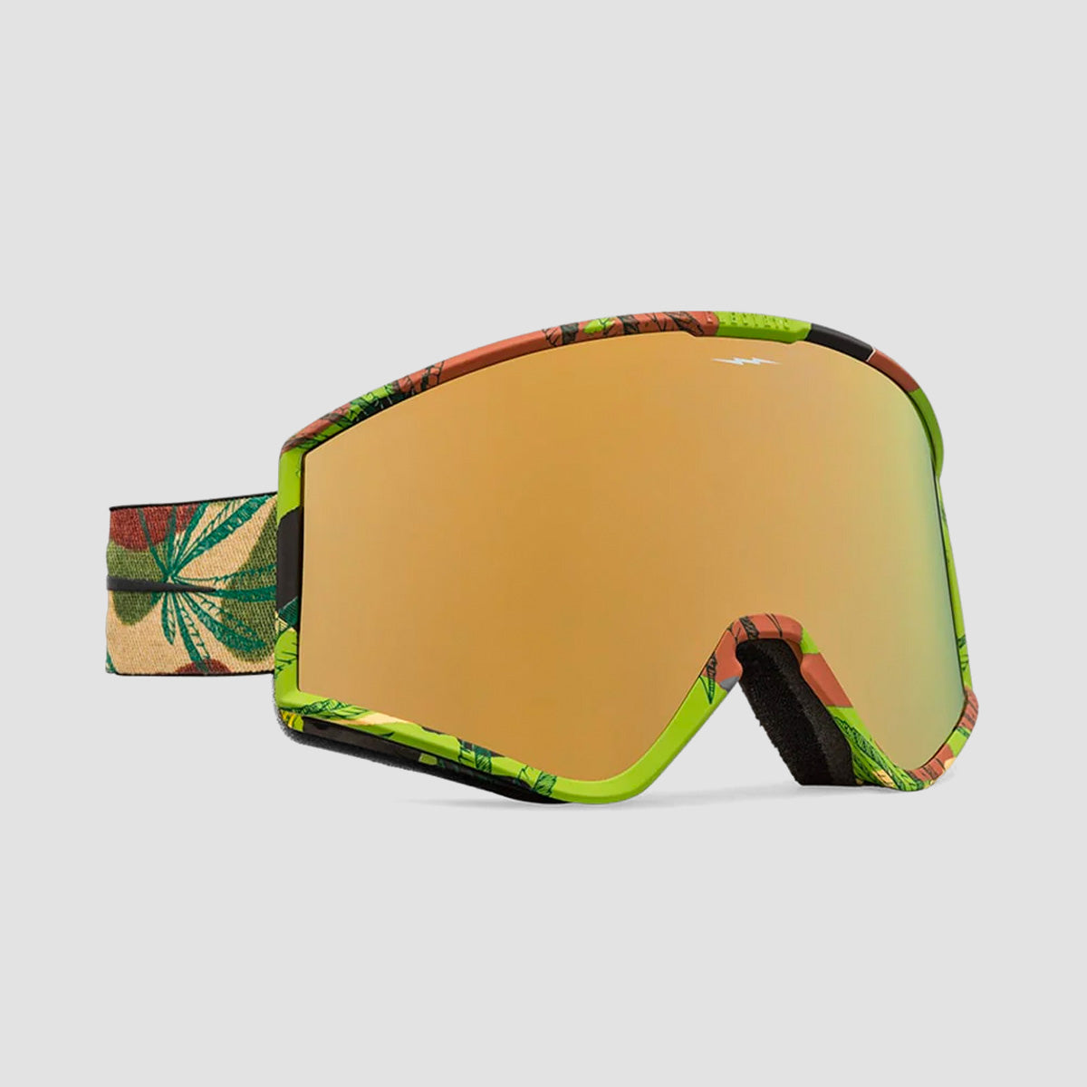 Electric Kleveland Snow Goggles Matte Camobis/Gold Chrome With Bonus Lense