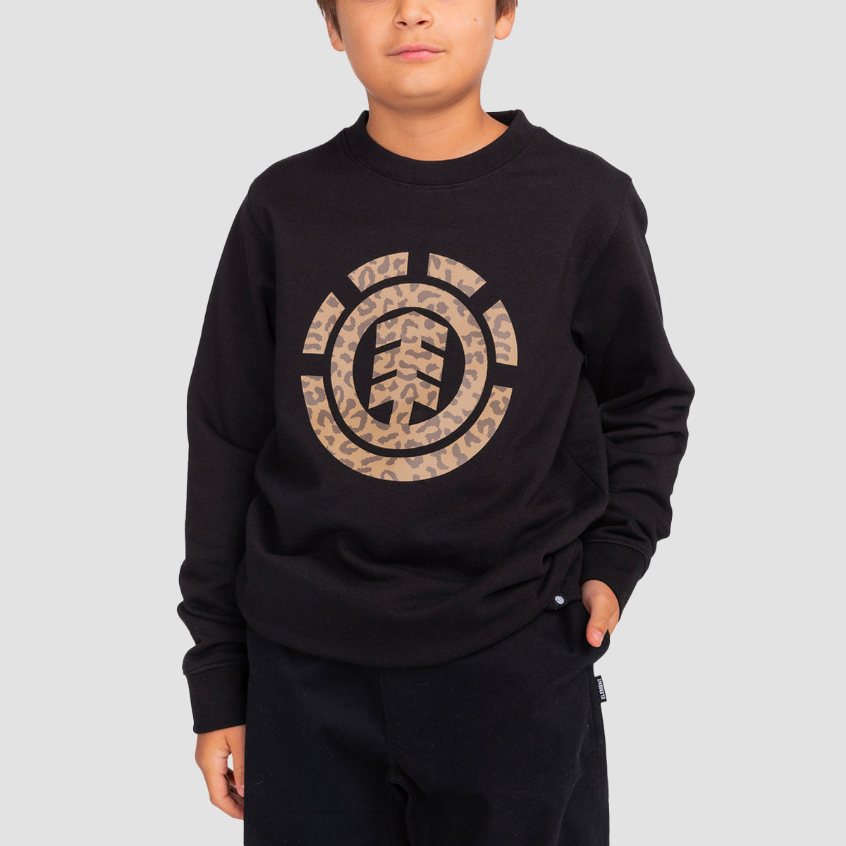 Element Cheetos Icon Crew Sweat Flint Black - Kids