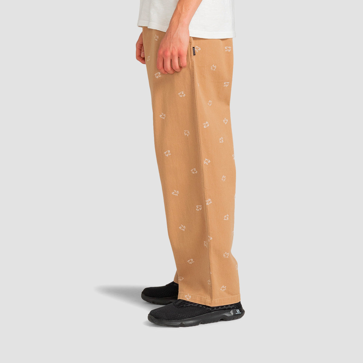 Element Chillin Twill Elasticated Pants Birds Ditsy